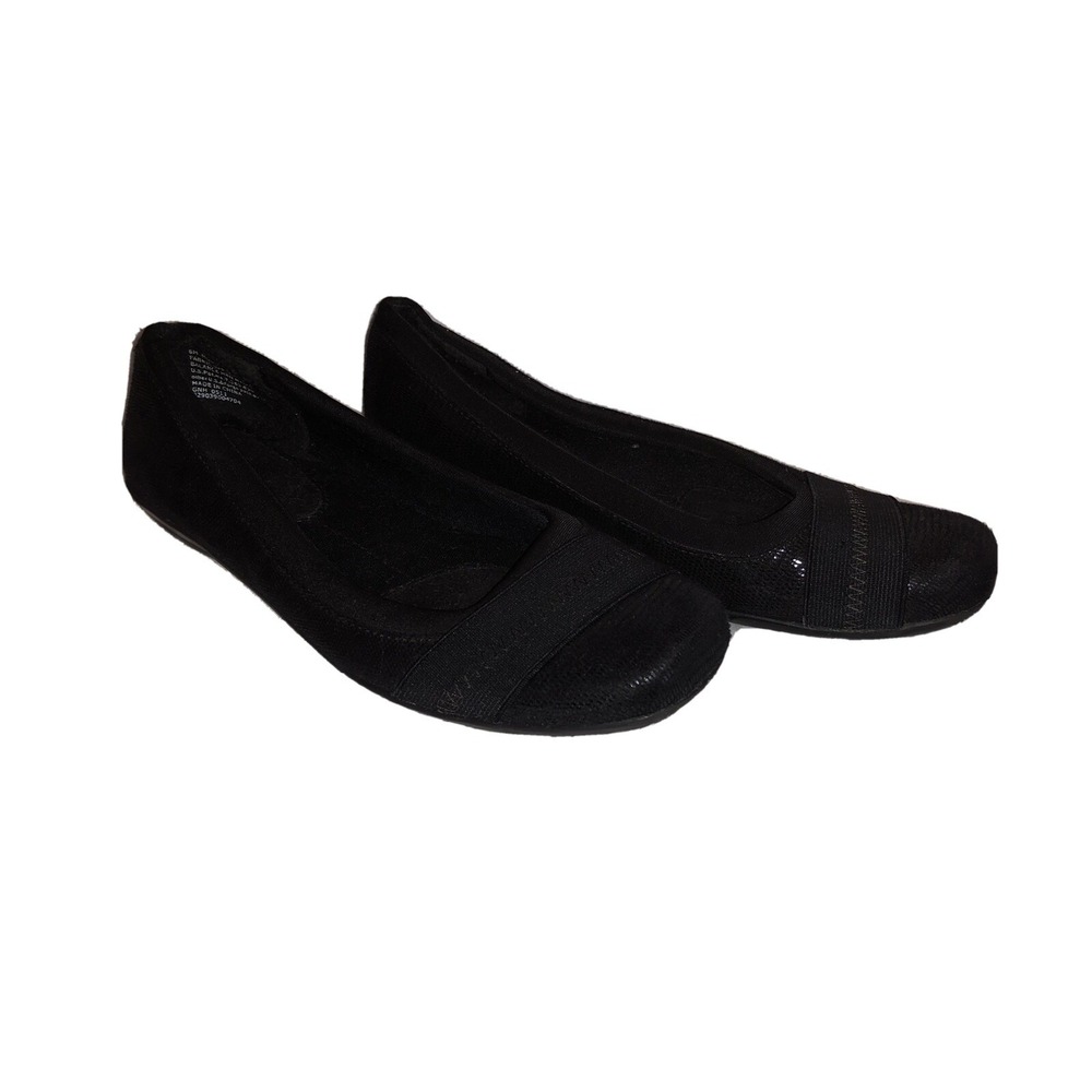 Mootsies Tootsies Women's Size 6M Black Slip on sparkle